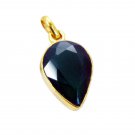 fascinating Green Onyx Gold Plated Green Pendant Glass simply US