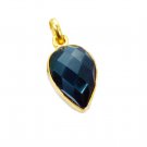 grand Green Onyx Gold Plated Green Pendant Glass usually US