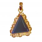 pleasing Green Onyx Gold Plated Green Pendant Glass suppiler US