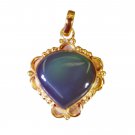 elegant Green Onyx Gold Plated Green Pendant Glass wholesale US