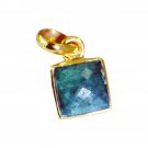 handsome Indian Emerald Gold Plated Green Pendant Fashion usually US