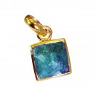 exquisite Indian Emerald Gold Plated Green Pendant Fashion casually US