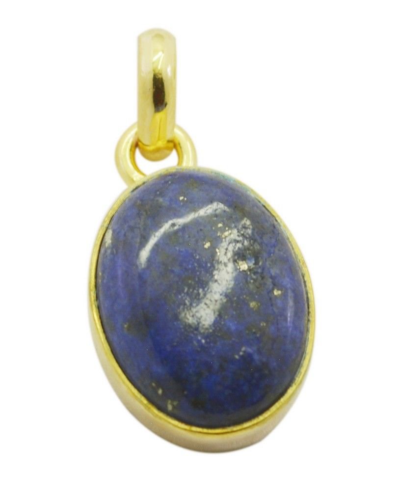 resplendent Lapis Lazuli Gold Plated Blue Pendant Fashion generally US