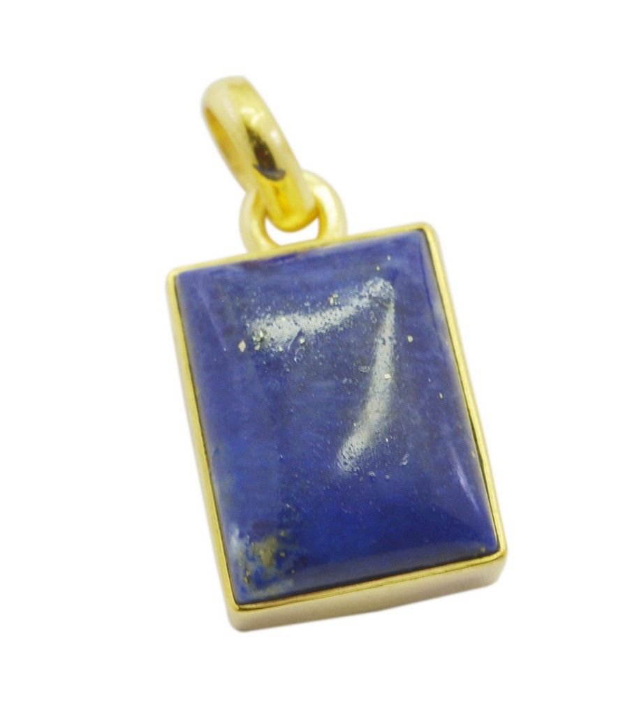 splendid Lapis Lazuli Gold Plated Blue Pendant Fashion easily US