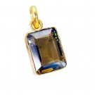 exquisite Lemon Quartz Gold Plated Yellow Pendant Glass exporter US