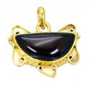 bewitching Red Onyx Gold Plated Red Pendant Glass jaipur US
