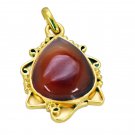 inviting Red Onyx Gold Plated Red Pendant Fashion usually US