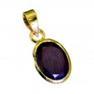 exquisite Ruby CZ Gold Plated Red Pendant Fashion jaipur US