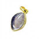 classy Rutile Quartz Gold Plated Multi Pendant Glass Designer US