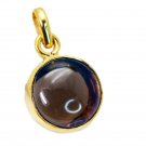 inviting Smoky Quartz Gold Plated Brown Pendant Fashion gemstone US