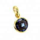 pleasing Smoky Quartz Gold Plated Brown Pendant Fashion supply US