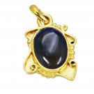exquisite Smoky Quartz Gold Plated Brown Pendant Fashion india US
