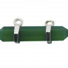 gorgeous Indian Emerald Solid Sterling Silver Green Pendant genuine suppiler US