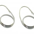excellent Plain 925 Sterling Silver Multi Earring genuine supplies US