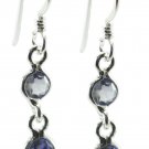 fine-looking Iolite 925 Sterling Silver Blue Earring genuine gemstone US