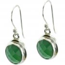 bonnie Green Onyx 925 Sterling Silver Green Earring genuine handcrafted US