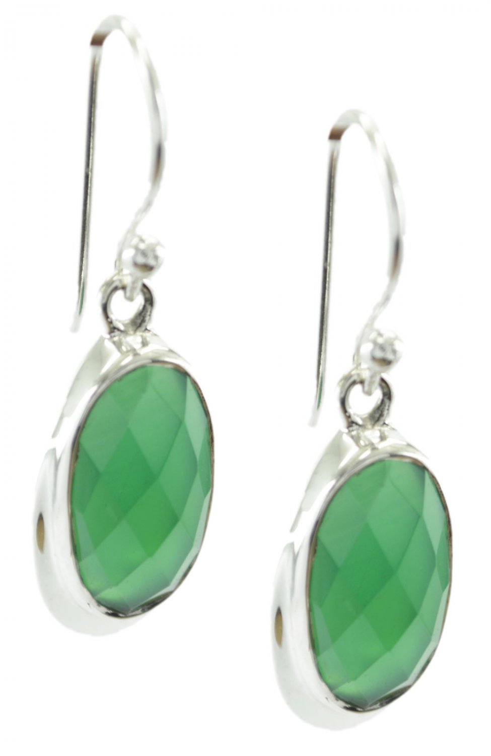 inviting Green Onyx 925 Sterling Silver Green Earring Natural wholesale US