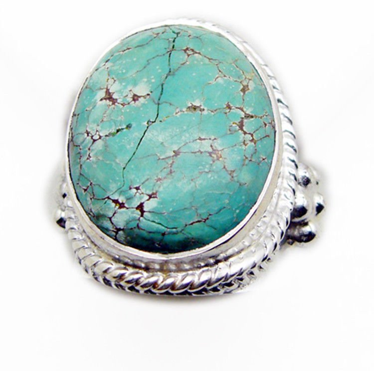 fair Turquoise 925 Sterling Silver Multi Ring Natural exporter US