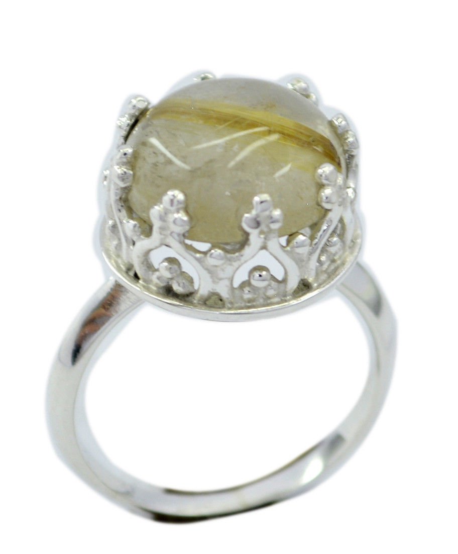attractive Rutile Quartz 925 Sterling Silver Multi Ring Natural generally US