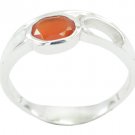 bonnie Red Onyx 925 Sterling Silver Red Ring genuine casually US
