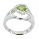bewitching Peridot 925 Sterling Silver Green Ring Natural gemstone US