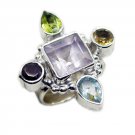 charming Multi 925 Sterling Silver Multi Ring genuine suppiler US