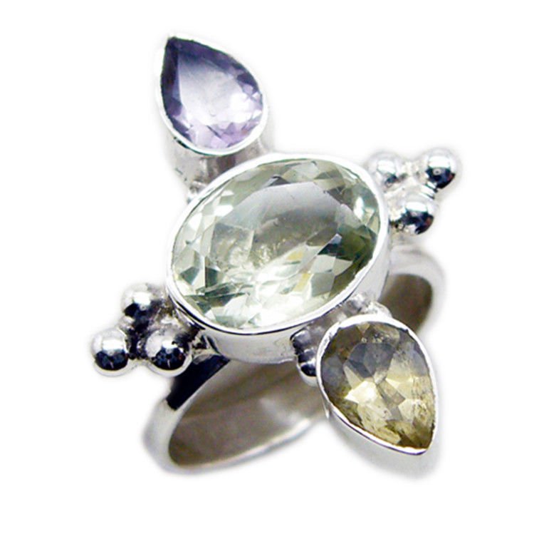 captivating Multi 925 Sterling Silver Multi Ring Natural exporter US