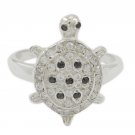 charming Multi CZ 925 Sterling Silver Multi Ring Natural jaipur US