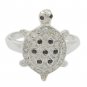 charming Multi CZ 925 Sterling Silver Multi Ring Natural jaipur US