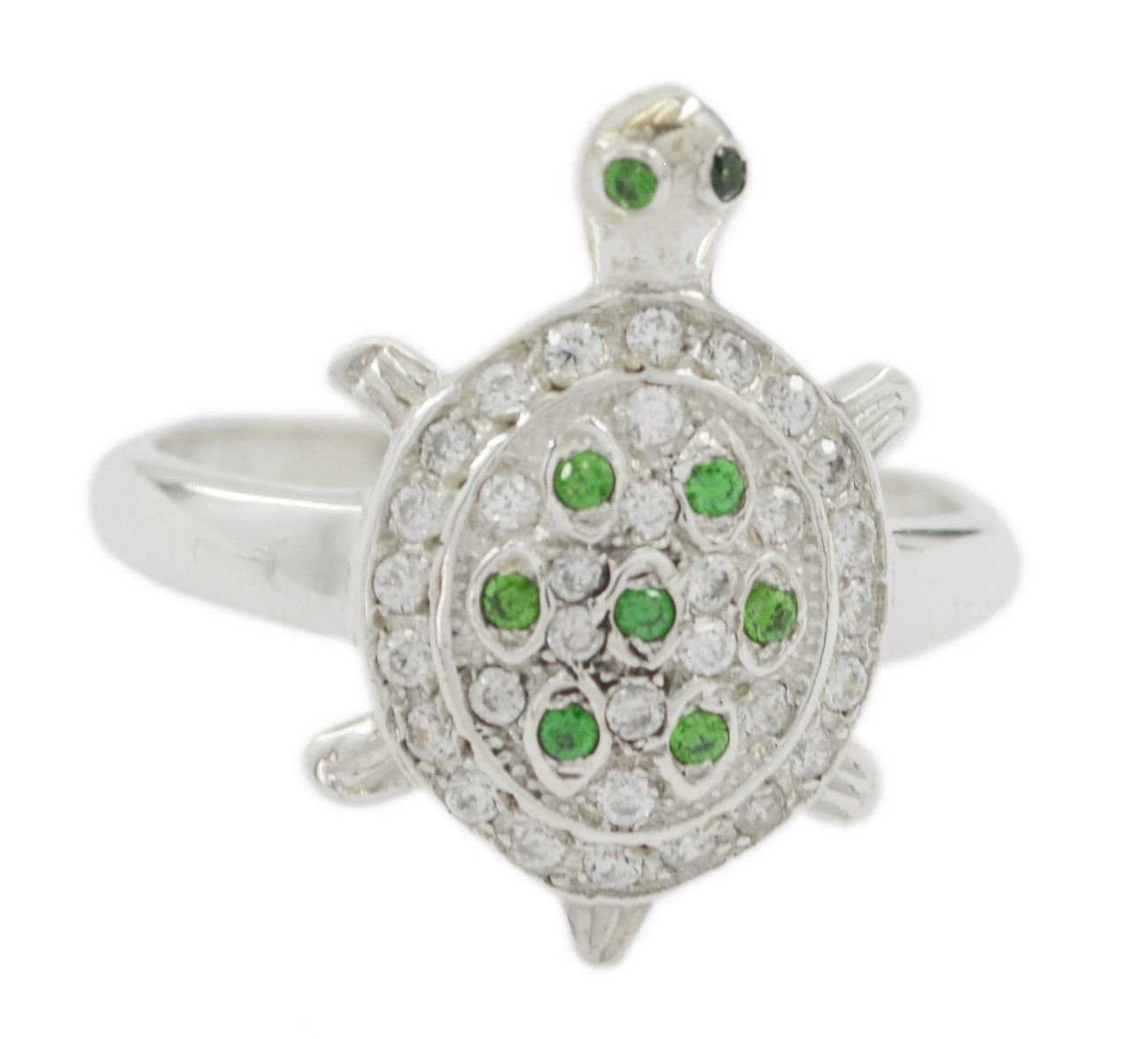 captivating Multi CZ 925 Sterling Silver Multi Ring genuine handcrafted US