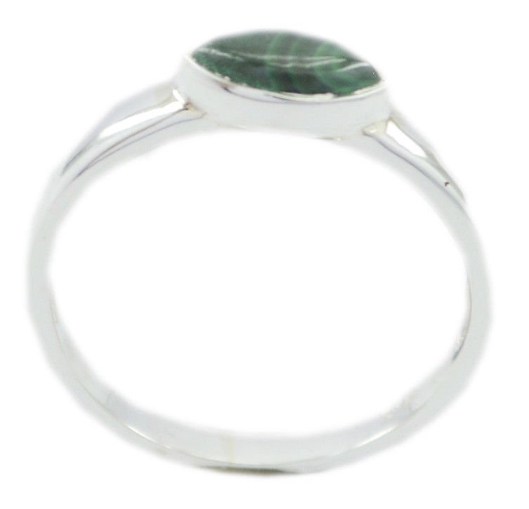 resplendent Malachite 925 Sterling Silver Multi Ring Natural ordinary US