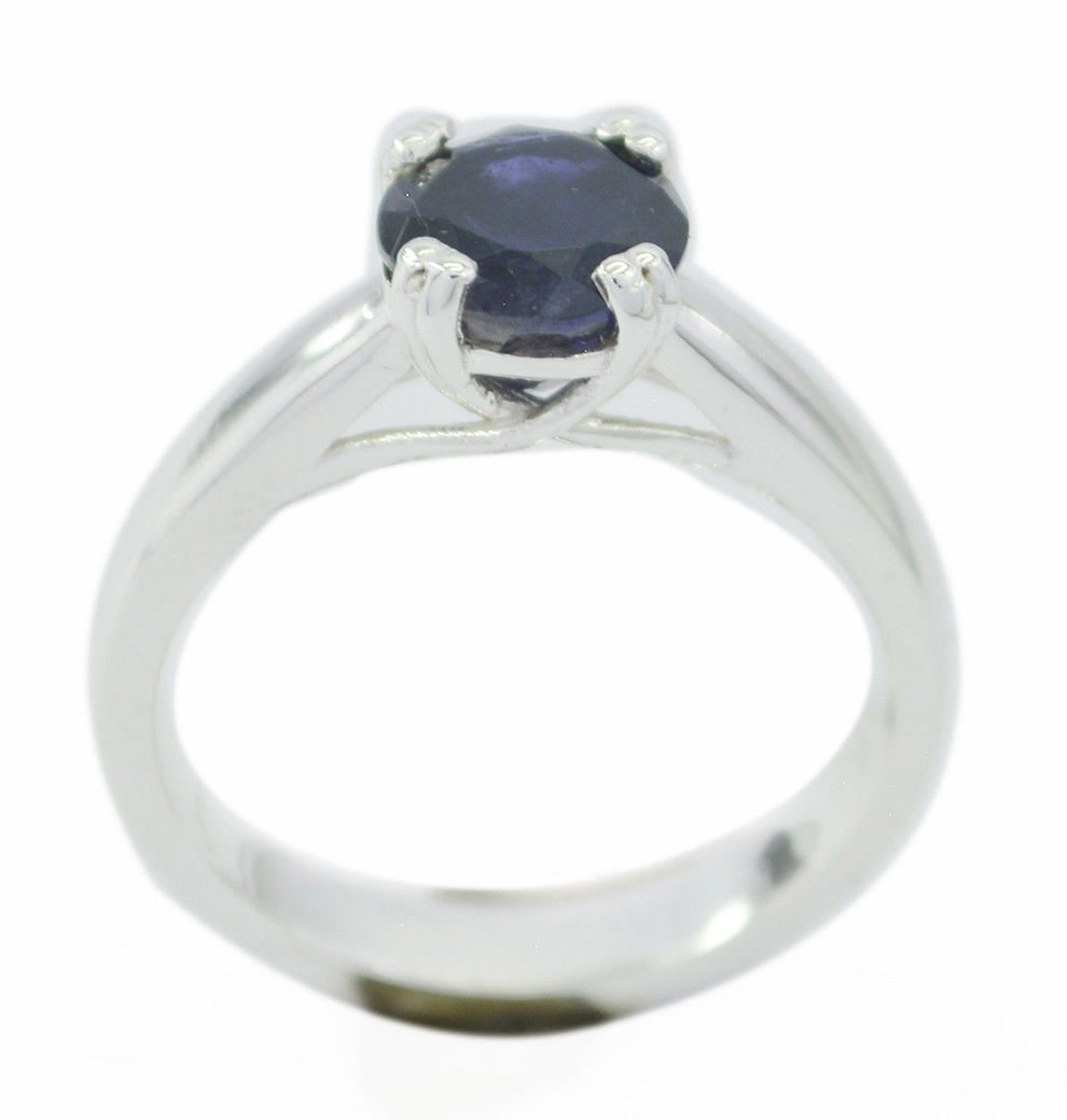 grand Iolite 925 Sterling Silver Blue Ring Natural simply US