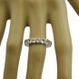 excellent Crystal Quartz 925 Sterling Silver White Ring genuine general US