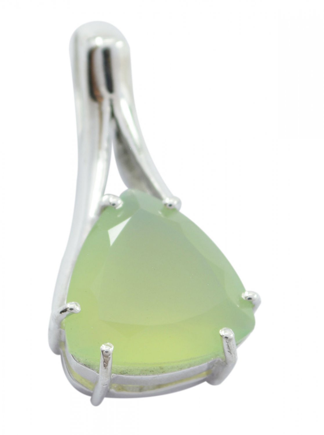 attractive Aqua Chalcedony 925 Sterling Silver Blue Pendant Natural suppiler US