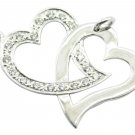 inviting White CZ 925 Sterling Silver White Pendant Natural handcrafted US