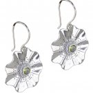 enticing Peridot 925 Solid Sterling Silver Green Earring Natural suppiler US