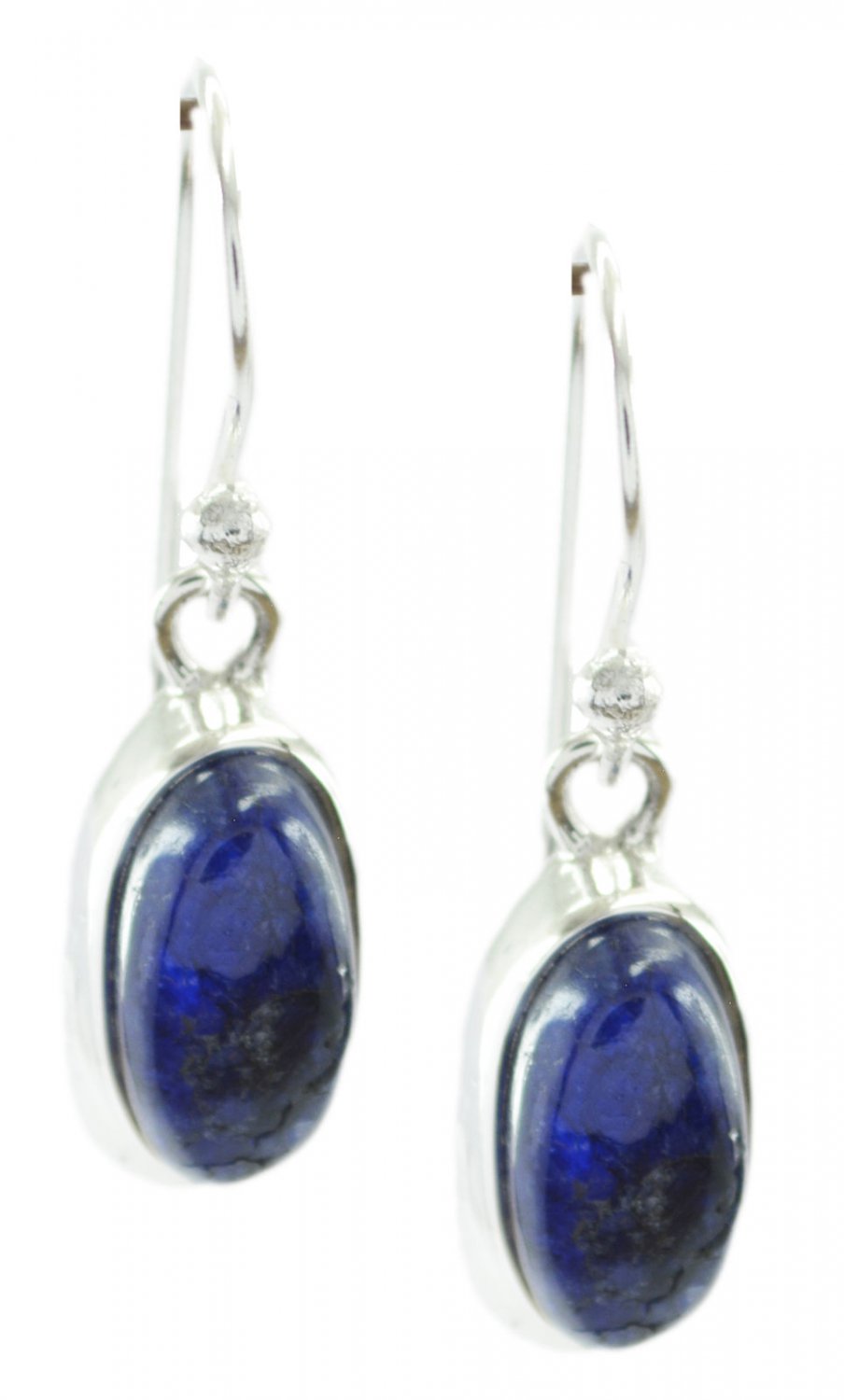 ideal Lapis Lazuli 925 Sterling Silver Blue Earring Natural wholesale US