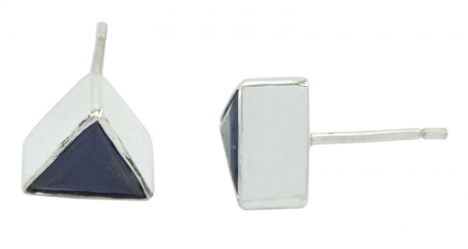 pulchritudinous Iolite 925 Sterling Silver Blue Earring genuine regular US