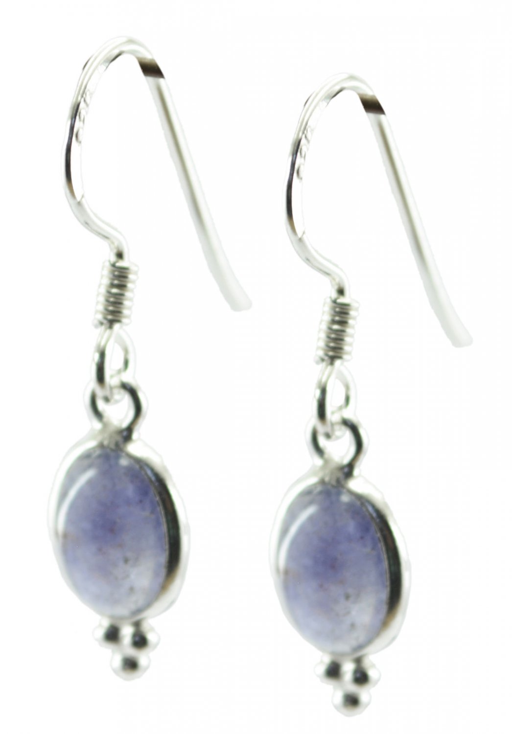 exquisite Iolite 925 Sterling Silver Blue Earring Natural ordinary US