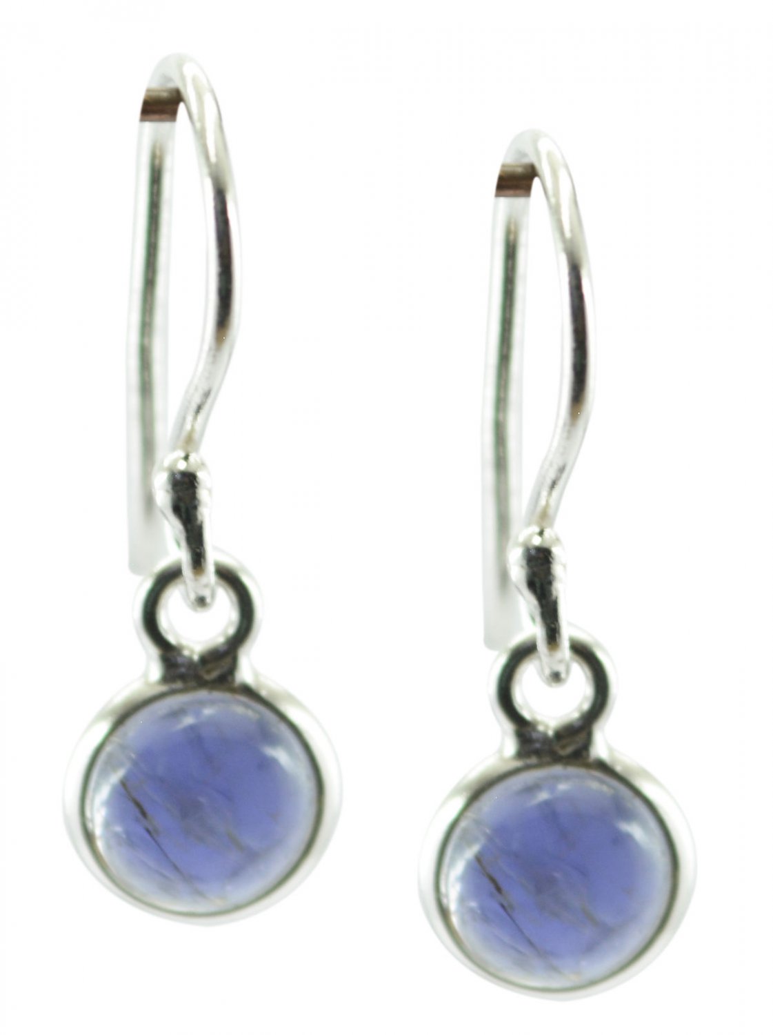 handsome Iolite 925 Sterling Silver Blue Earring Natural gemstones US