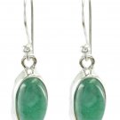 resplendent India Emerald 925 Sterling Silver Green Earring genuine jewellery US