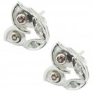 enticing Garnet 925 Sterling Silver Red Earring Natural gemstones US