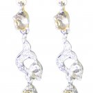 fine Citrine 925 Solid Sterling Silver Yellow Earring genuine common US