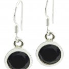 adorable Black Onyx 925 Sterling Silver Black Earring Natural suppiler US