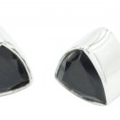 pulchritudinous Black Onyx 925 Sterling Silver Black Earring genuine exporter US