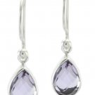 splendiferous Amethyst 925 Sterling Silver Purple Earring Natural supplies US