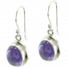 inviting Amethyst 925 Sterling Silver Purple Earring Natural exporter US