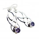 ideal Amethyst 925 Sterling Silver Purple Earring Natural gemstones US