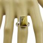 grand Tiger Eye 925 Sterling Silver Brown Ring Natural indian US