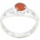 attractive Red Onyx 925 Sterling Silver Red Ring Natural freely US
